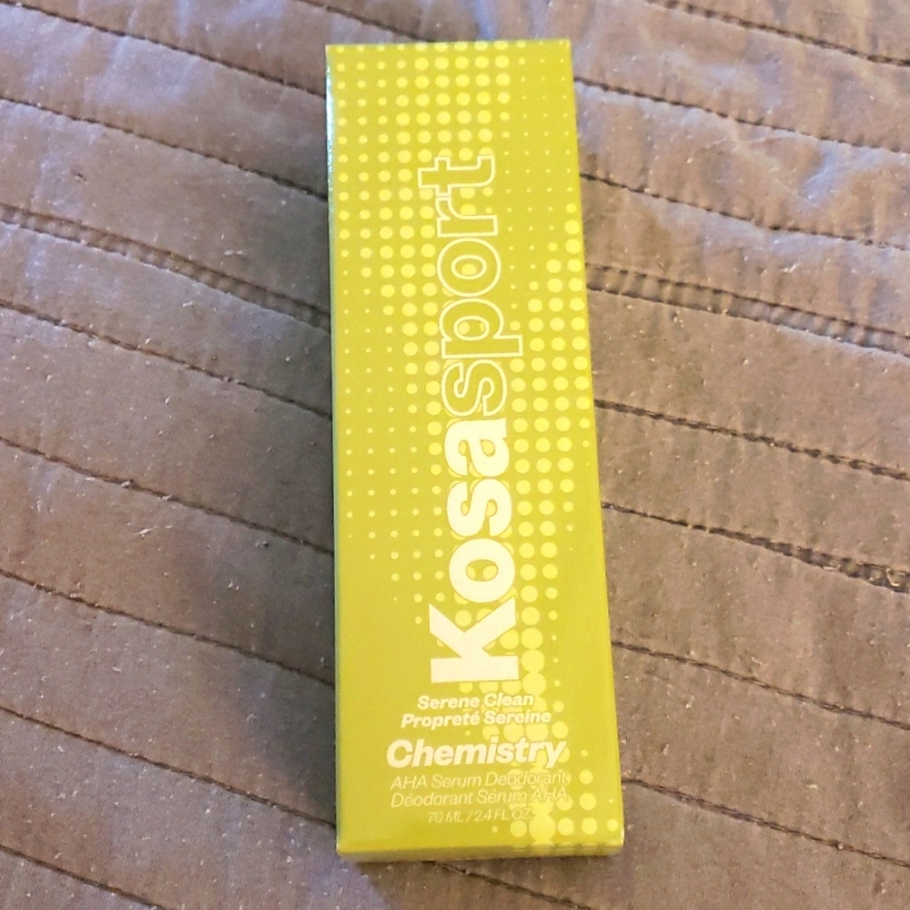 Kosa's chemistry AHA serum deodorant